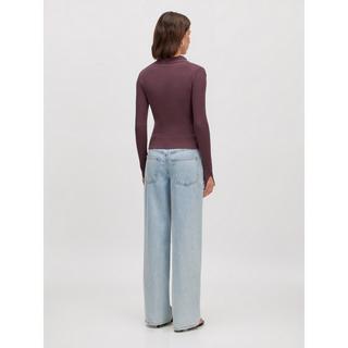 EDITED Polo Chemise Manches Longues Nervurée  