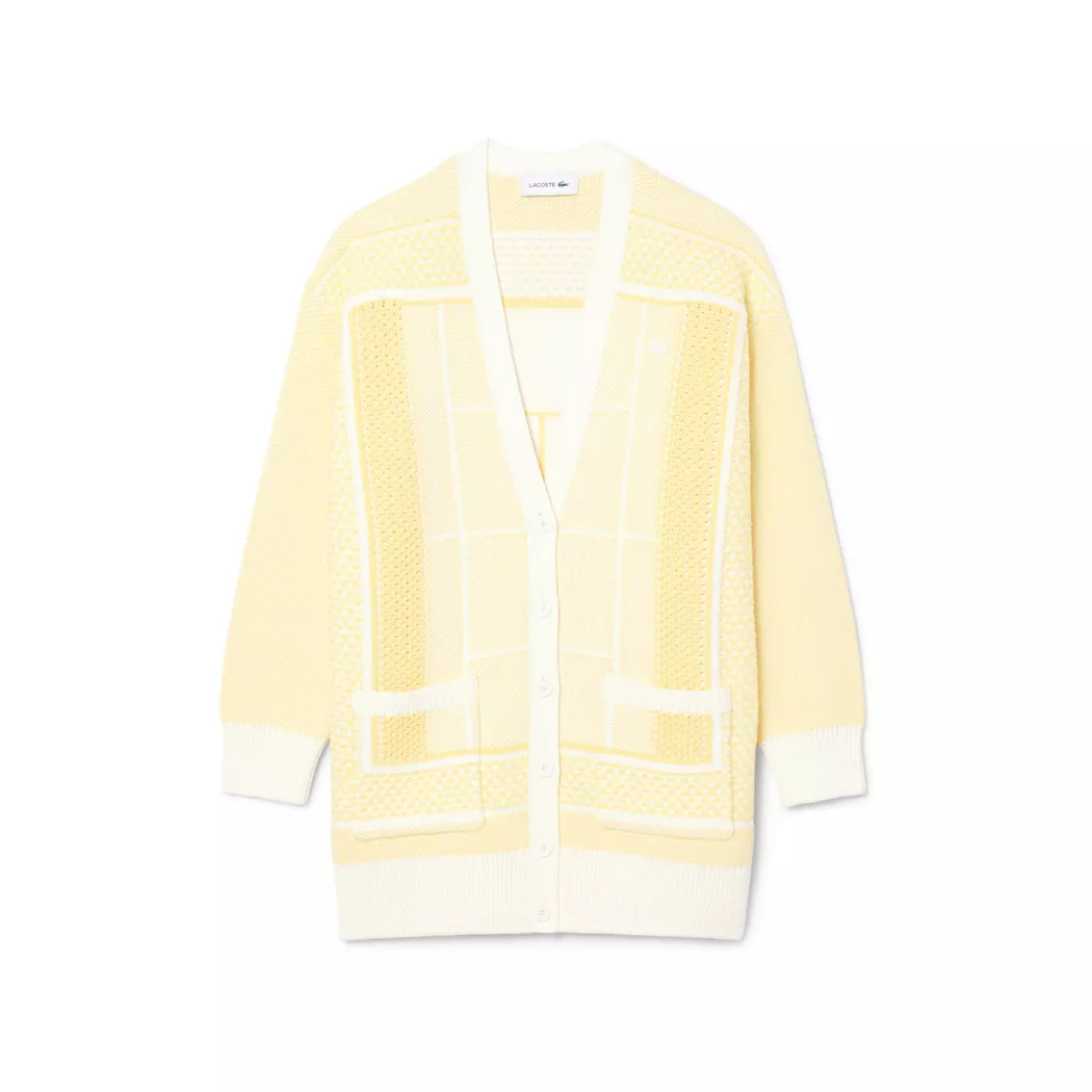 Lacoste - Cardigan - Taille 36 Multicolore homme