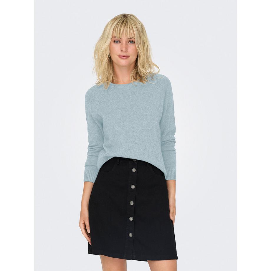 Pullover, Rundhals, langarm