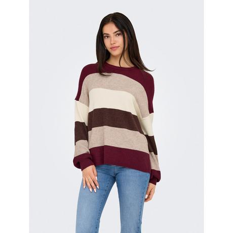 ONLY Gestreifter Feinstrick Pullover  