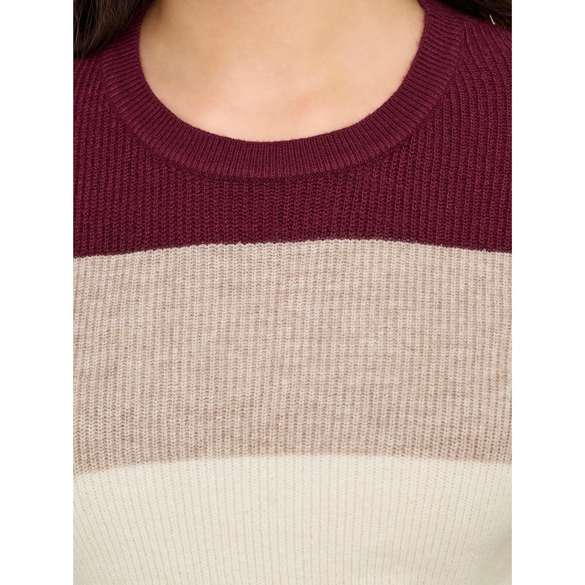 ONLY Gestreifter Feinstrick Pullover  