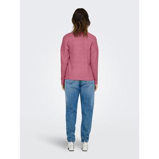 ONLY V-Ausschnitt Langarm Relaxed Fit Pullover  