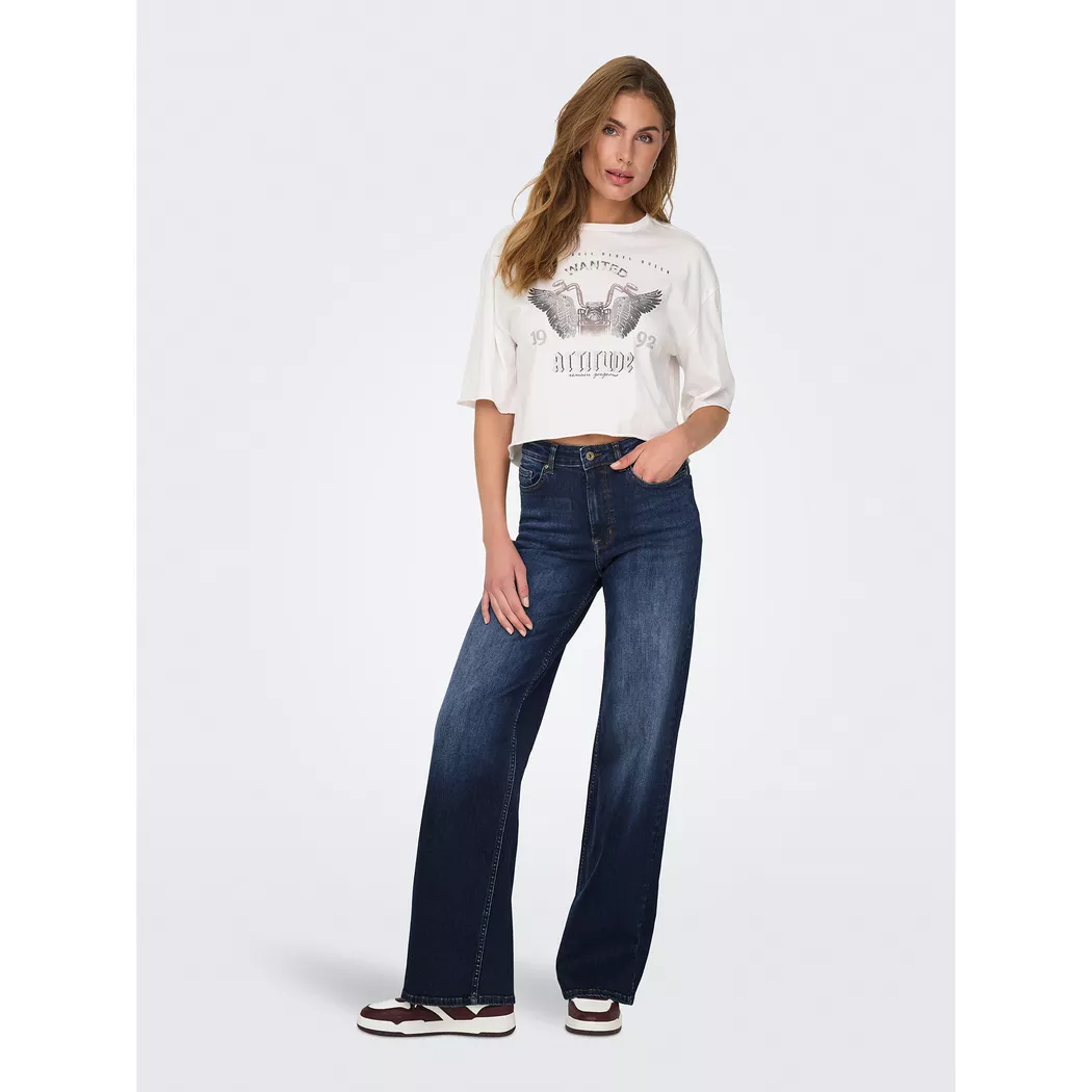 ONLY Jeans Wide Leg ONLMADISON BLUSH dunkelblau   XL/L32 damen