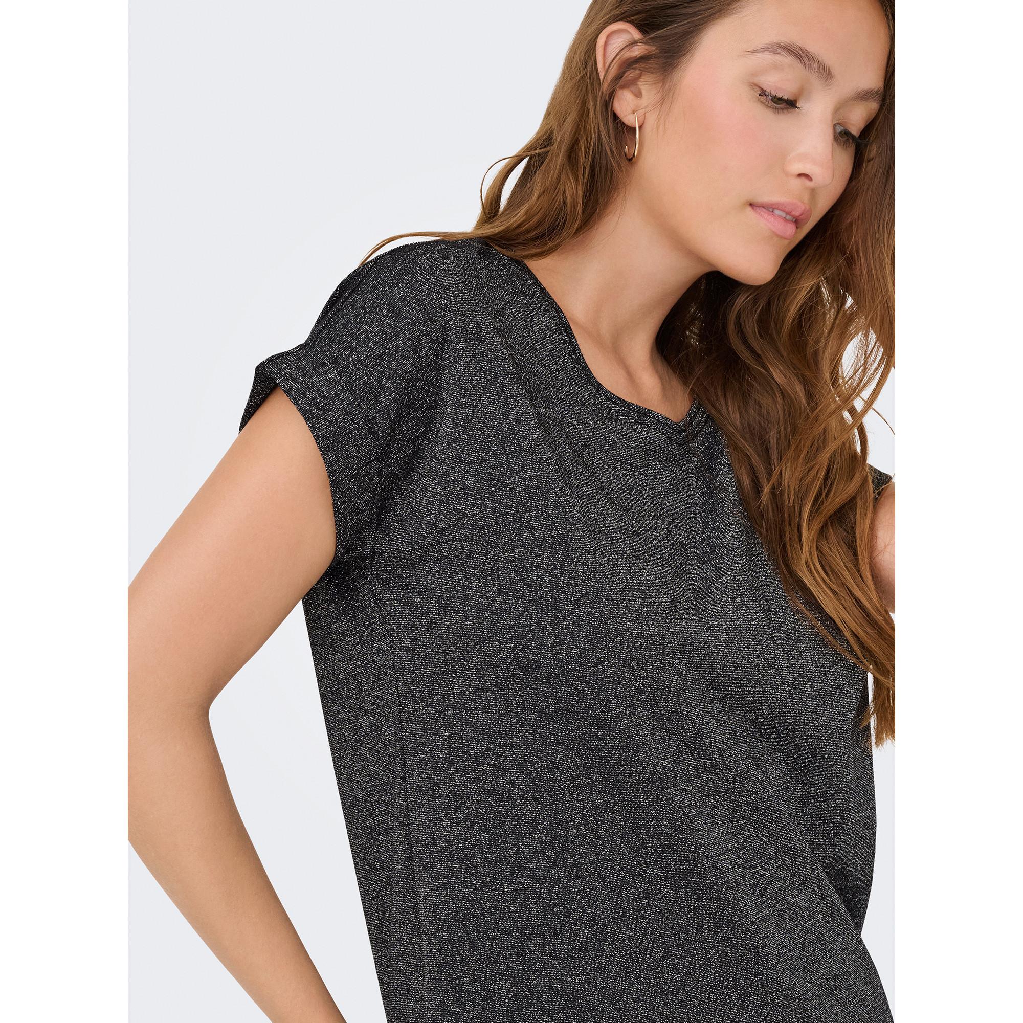 ONLY T-shirt à Effet Pailleté  
