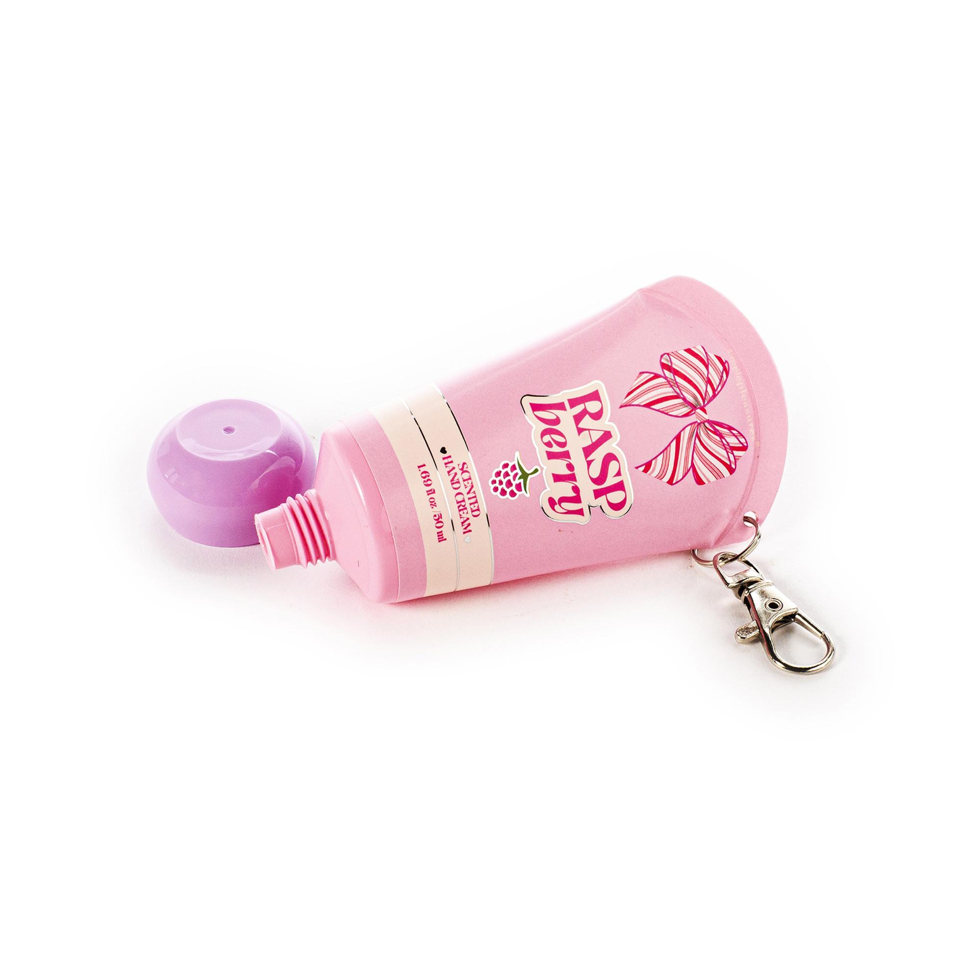 Simple Pleasures  Handcreme mit Schlüsselanhänger „Raspberry“ 