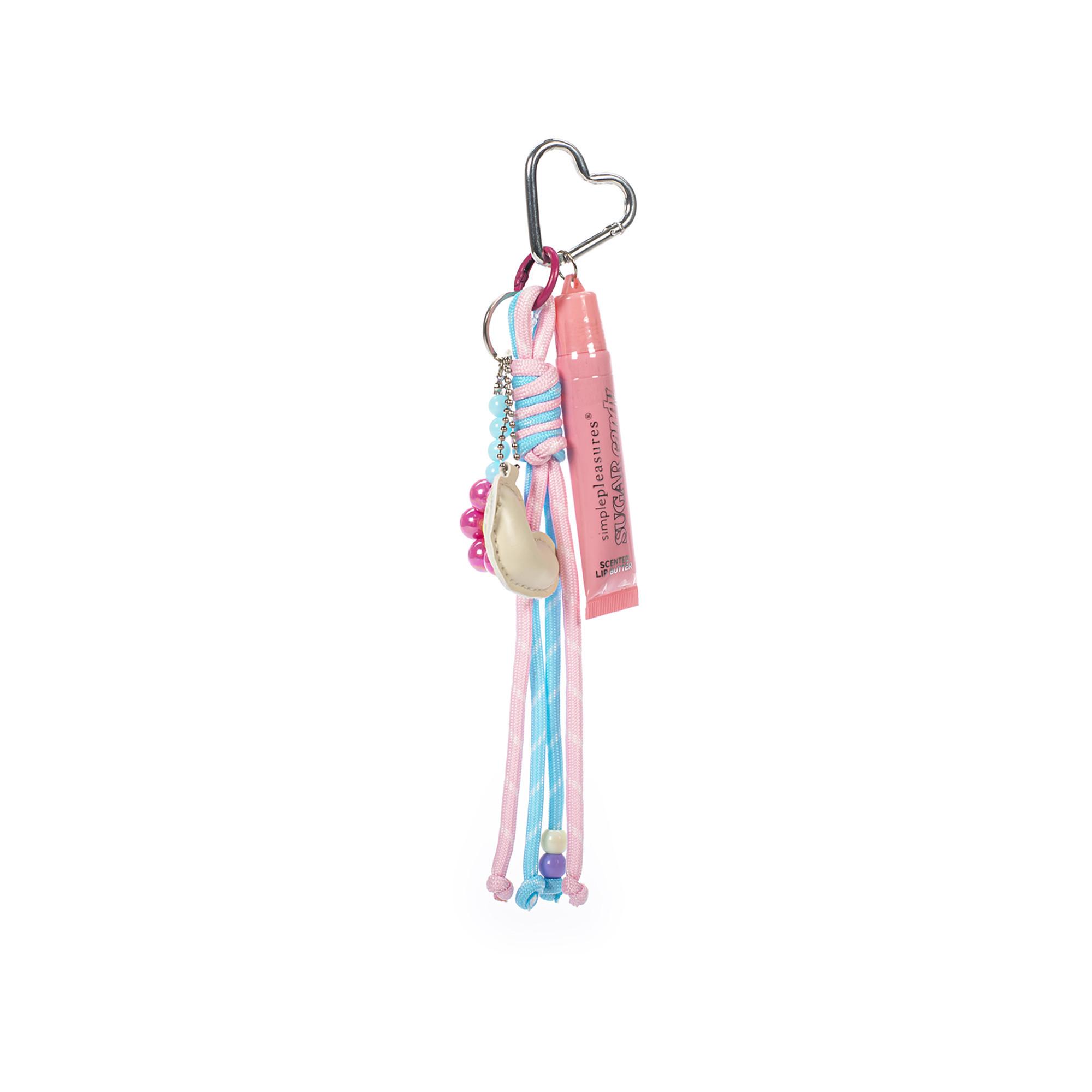 Simple Pleasures  Sugar Swirl Lipgloss Keychain 