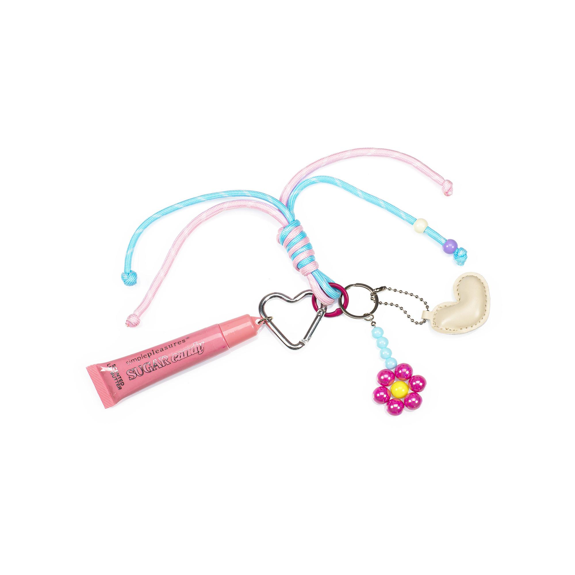 Simple Pleasures  Sugar Swirl Lipgloss Keychain 