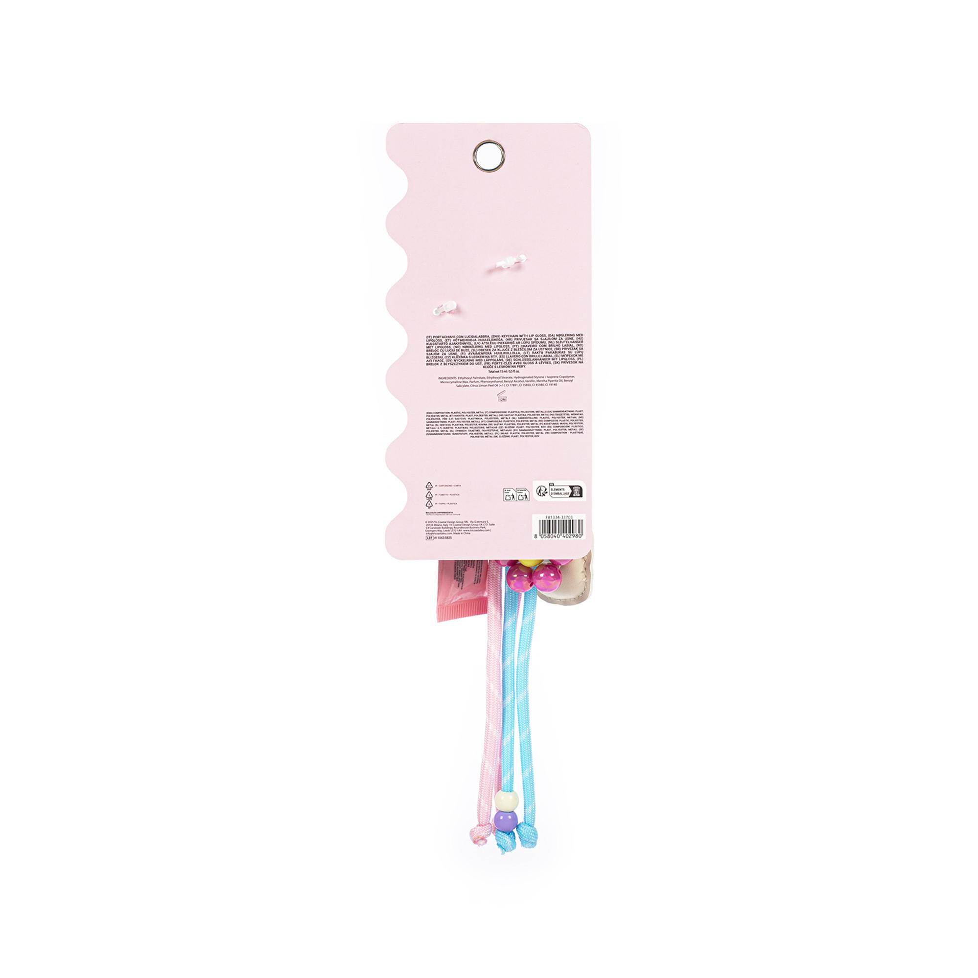 Simple Pleasures  Sugar Swirl Lipgloss Keychain 