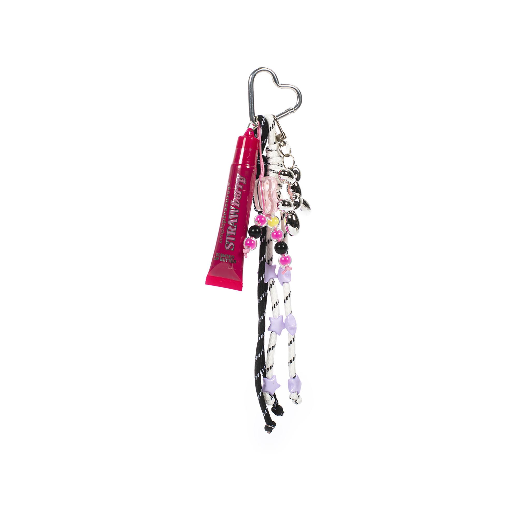 Simple Pleasures  Strawberry Lipgloss Keychain 