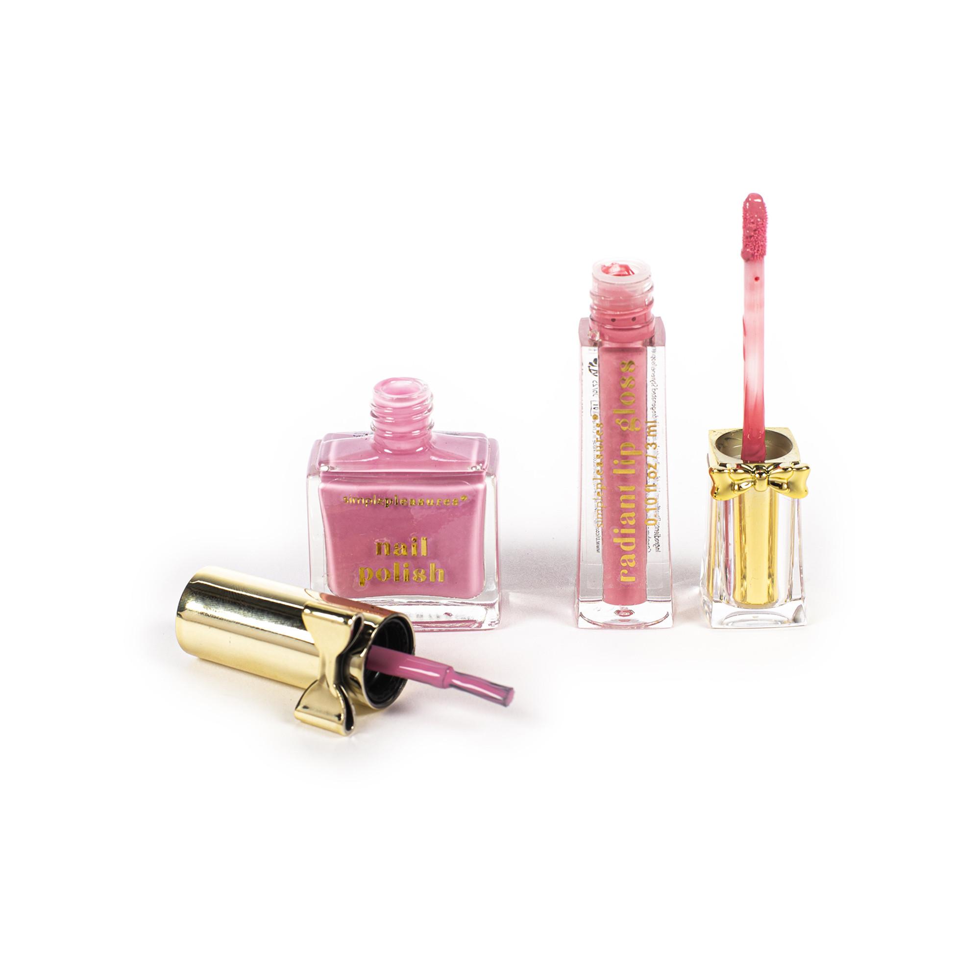 Simple Pleasures  Nail Polish & Lipgloss Set 
