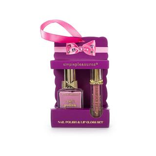 Simple Pleasures  Nail Polish & Lipgloss Set 