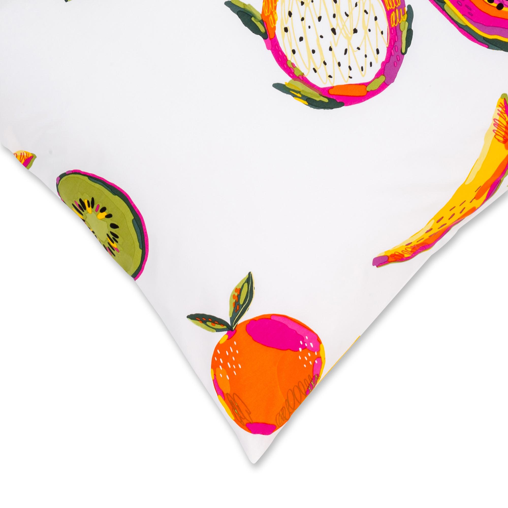 Manor Frutto Taie d'oreiller Imprimé Fruits  