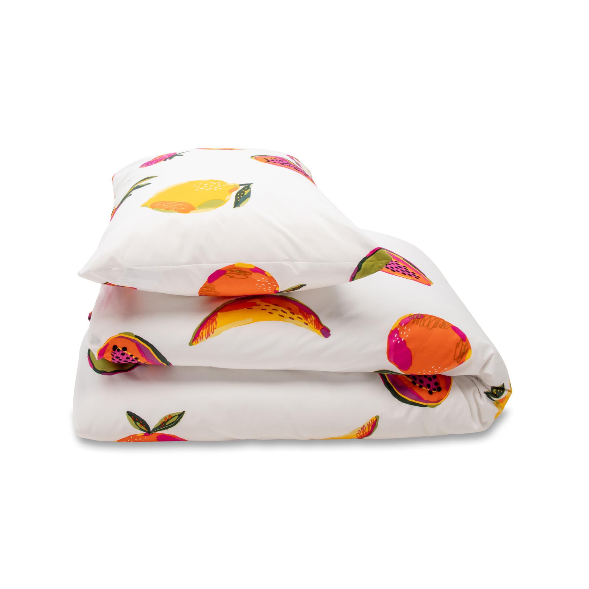 Manor Frutto Taie d'oreiller Imprimé Fruits  