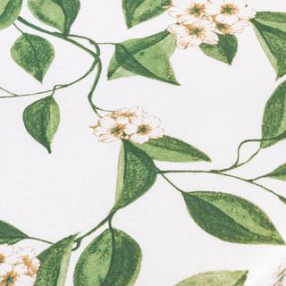 Manor Bidosa Lenzuolo Jersey Stampa Floreale e Uccelli  