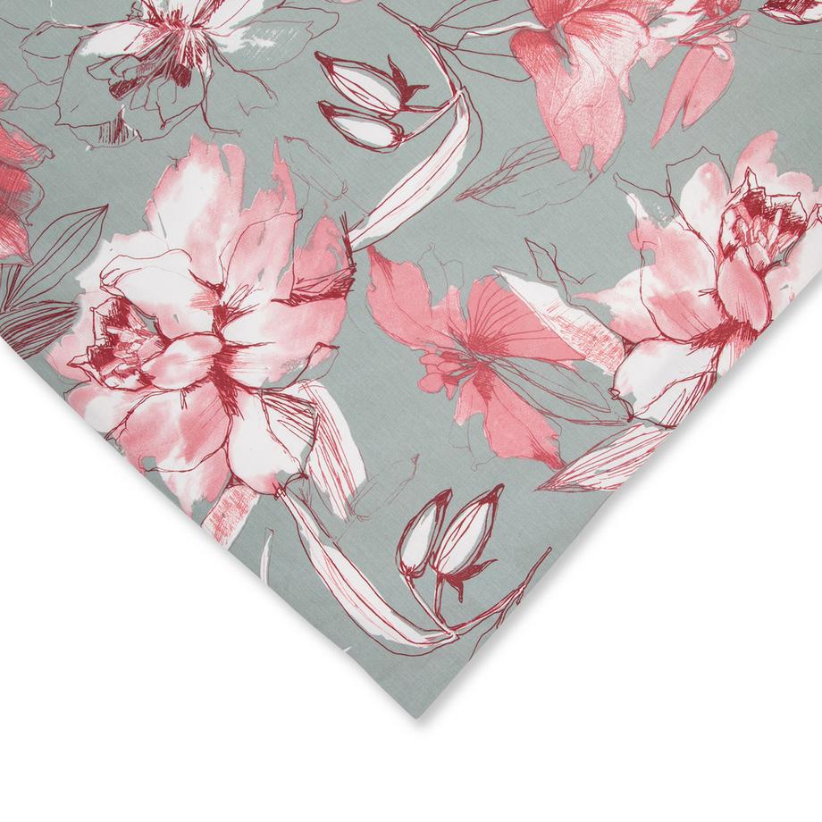 Somma Rose Floraler Duvetbezug  