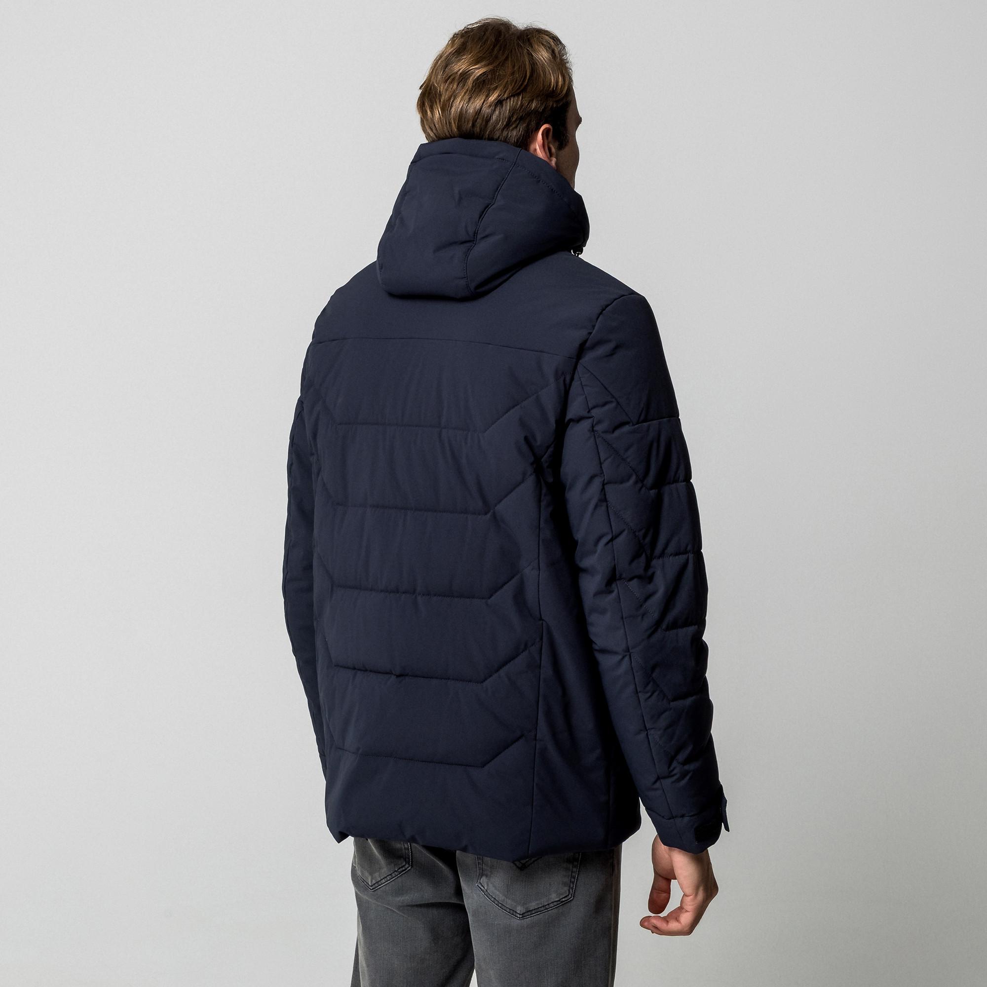 BUGATTI Giacca Imbottita Slim Fit con Cappuccio  