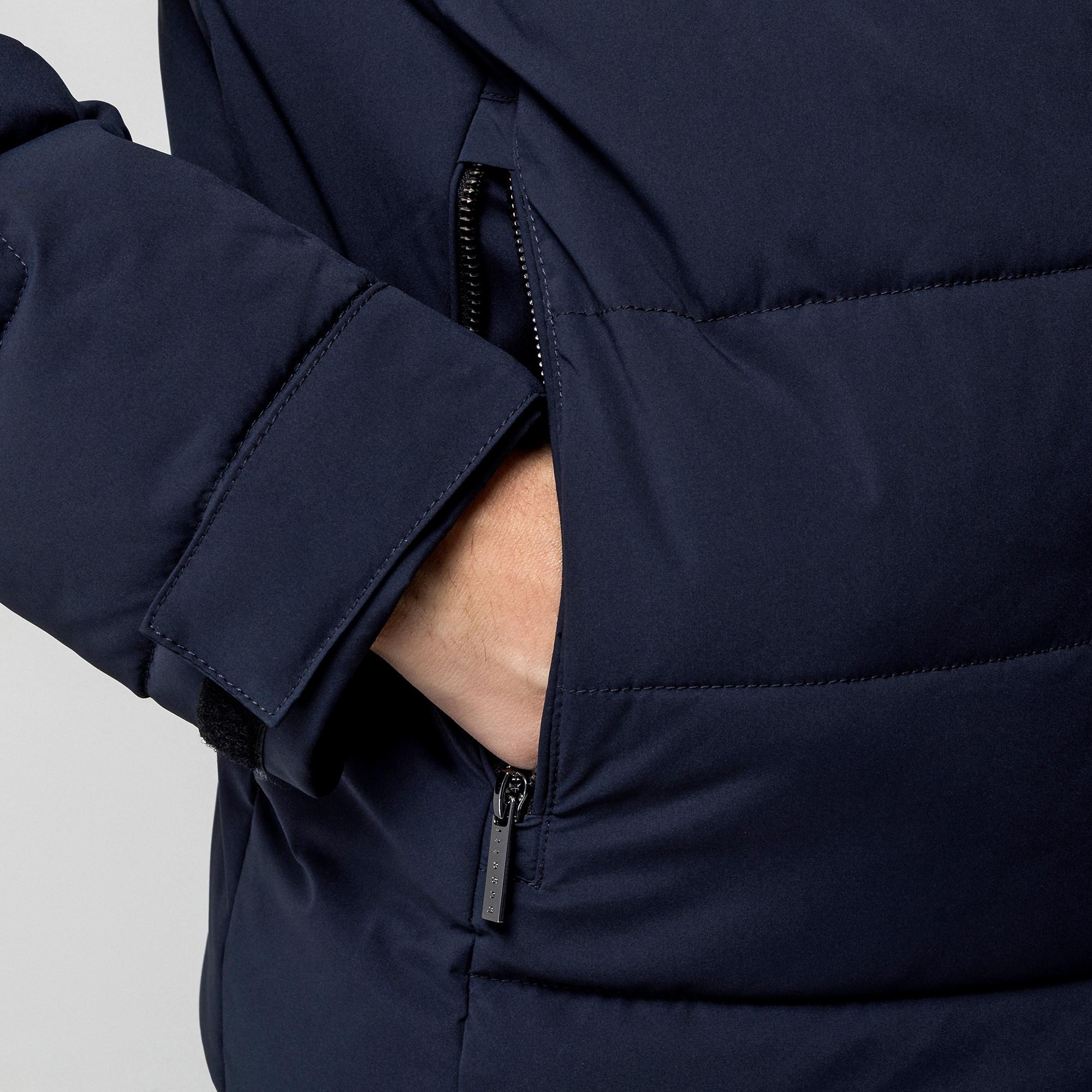 BUGATTI Giacca Imbottita Slim Fit con Cappuccio  