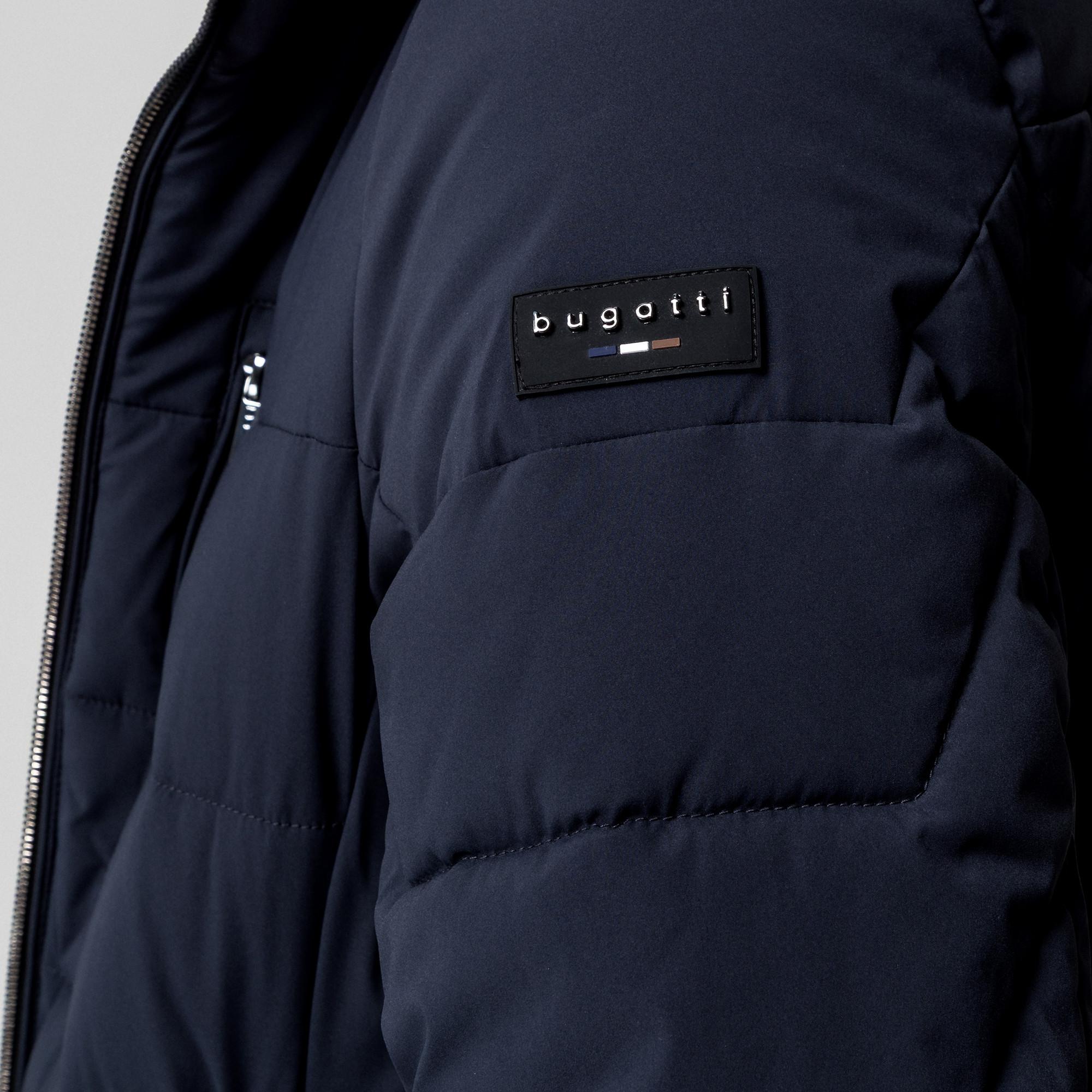 BUGATTI Giacca Imbottita Slim Fit con Cappuccio  