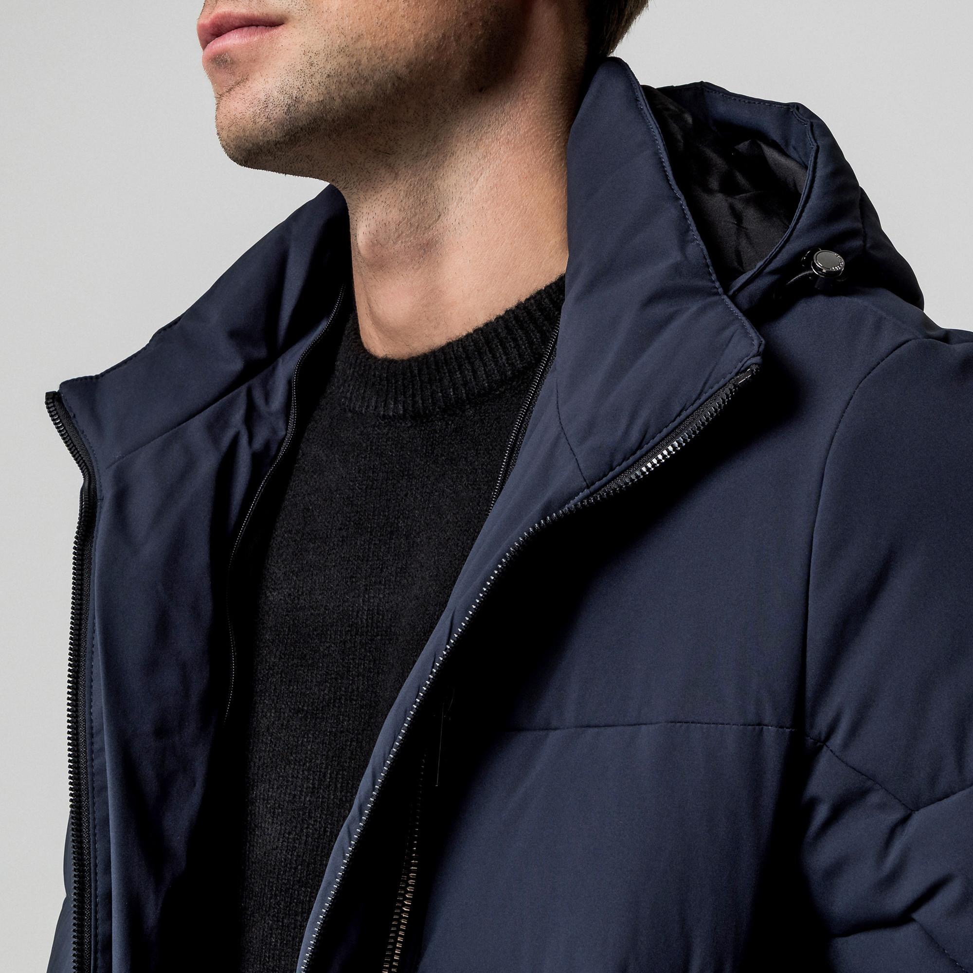 BUGATTI Giacca Imbottita Slim Fit con Cappuccio  