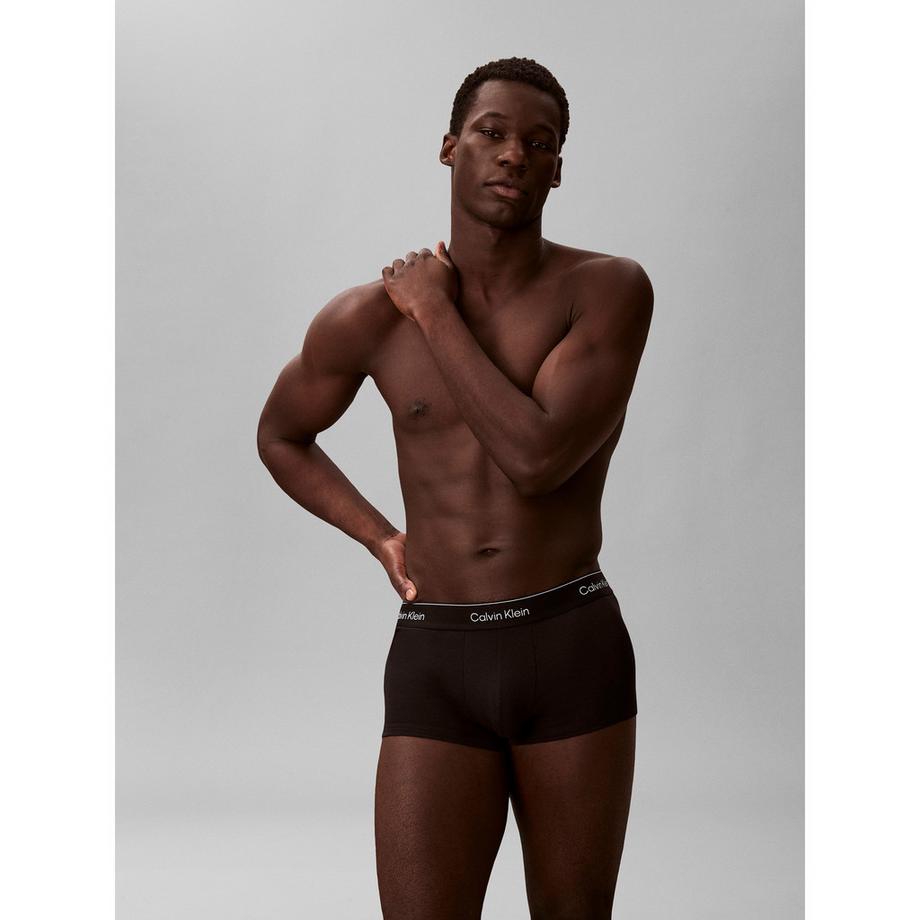 Calvin Klein ICON Cotton Stretch Mutandine Vita Bassa Confezione da 3  