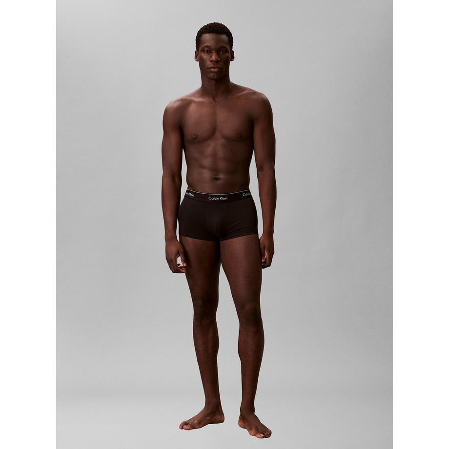 Calvin Klein ICON Cotton Stretch Mutandine Vita Bassa Confezione da 3  