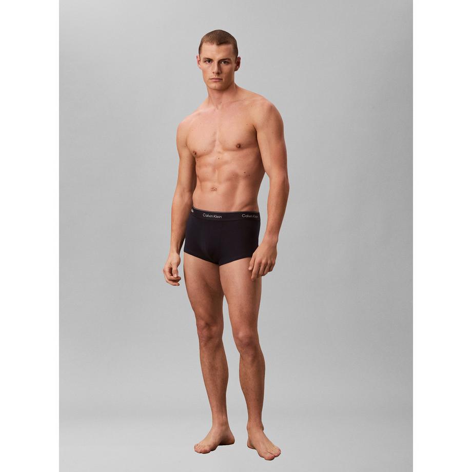 Calvin Klein ICON Cotton Stretch Mutandine Vita Bassa Confezione da 3  