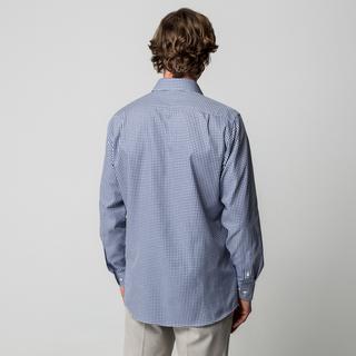 Manor Man Gingham Regular Fit Langarmhemd  