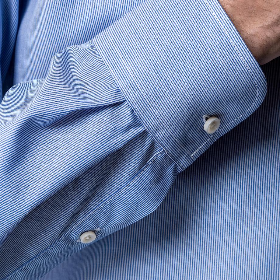 Manor Man Camicia Business Uomo Slim Fit Maniche Lunghe  