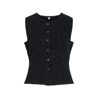 VILA Denim Jacquard Gilet  