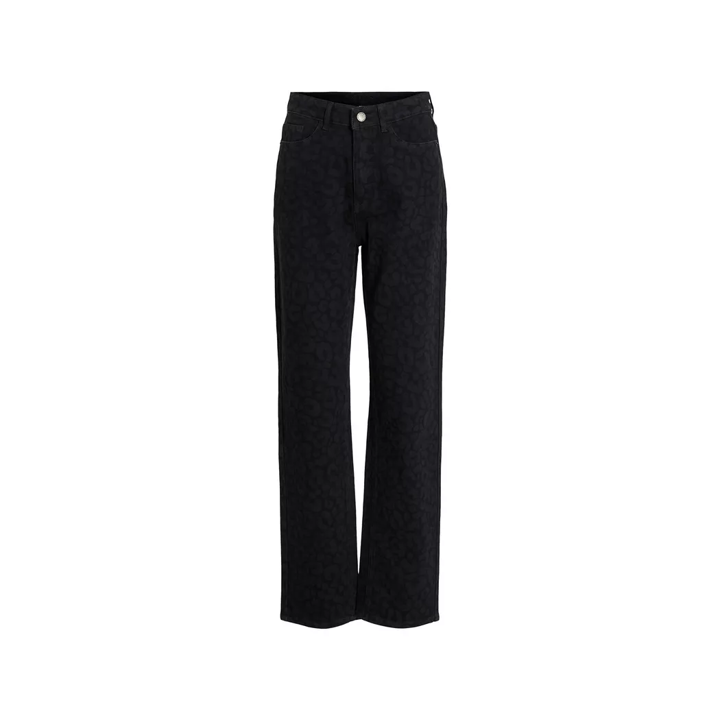VILA - Jeans, für Damen, Black, Größe 34