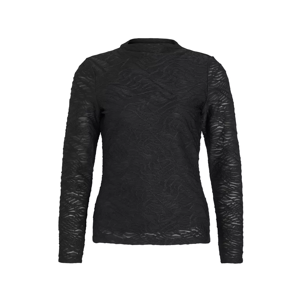 VILA - T-Shirt, für Damen, Black, Größe S 2