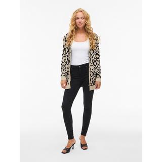 VILA Vitif Jacquard Open Front Cardigan  