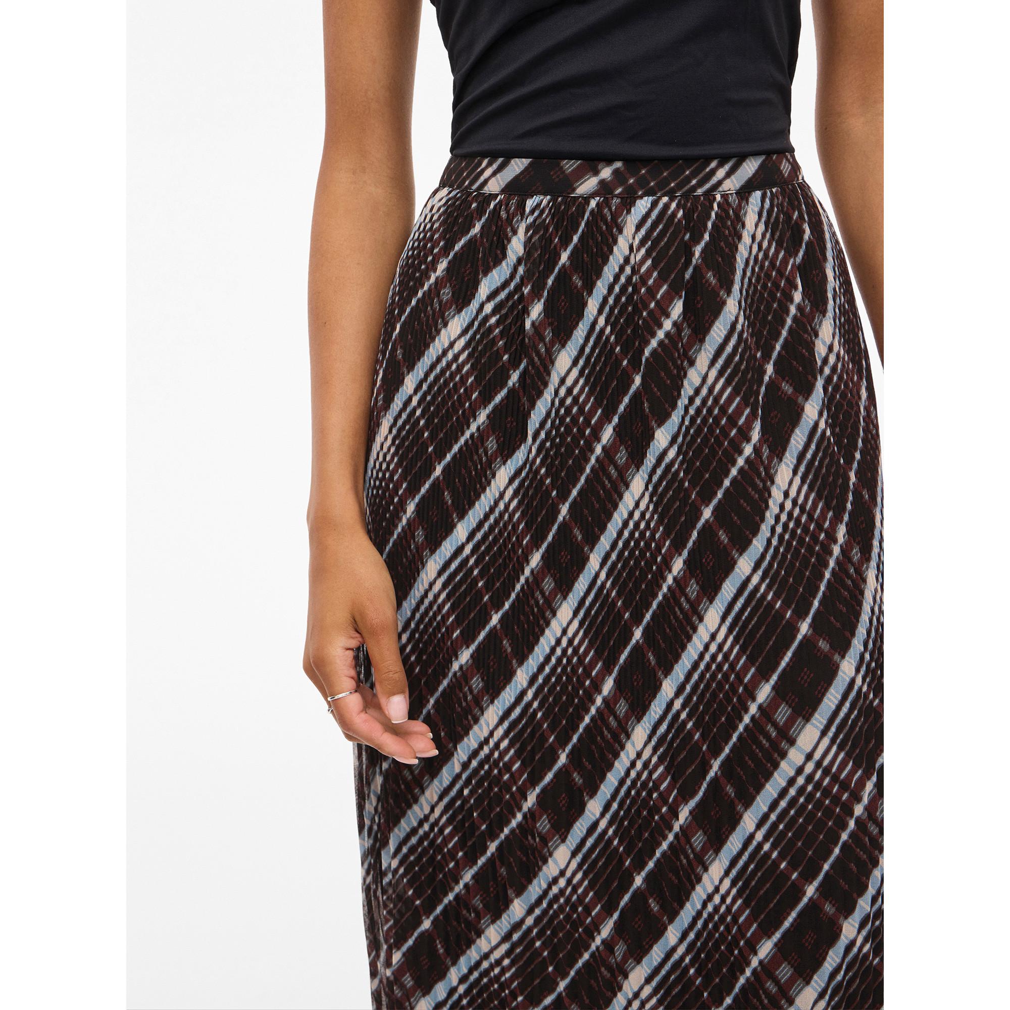 VILA Gonna Midi Plissettata  