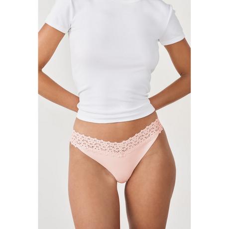 Etam Tanga Spitze Blumenmuster  