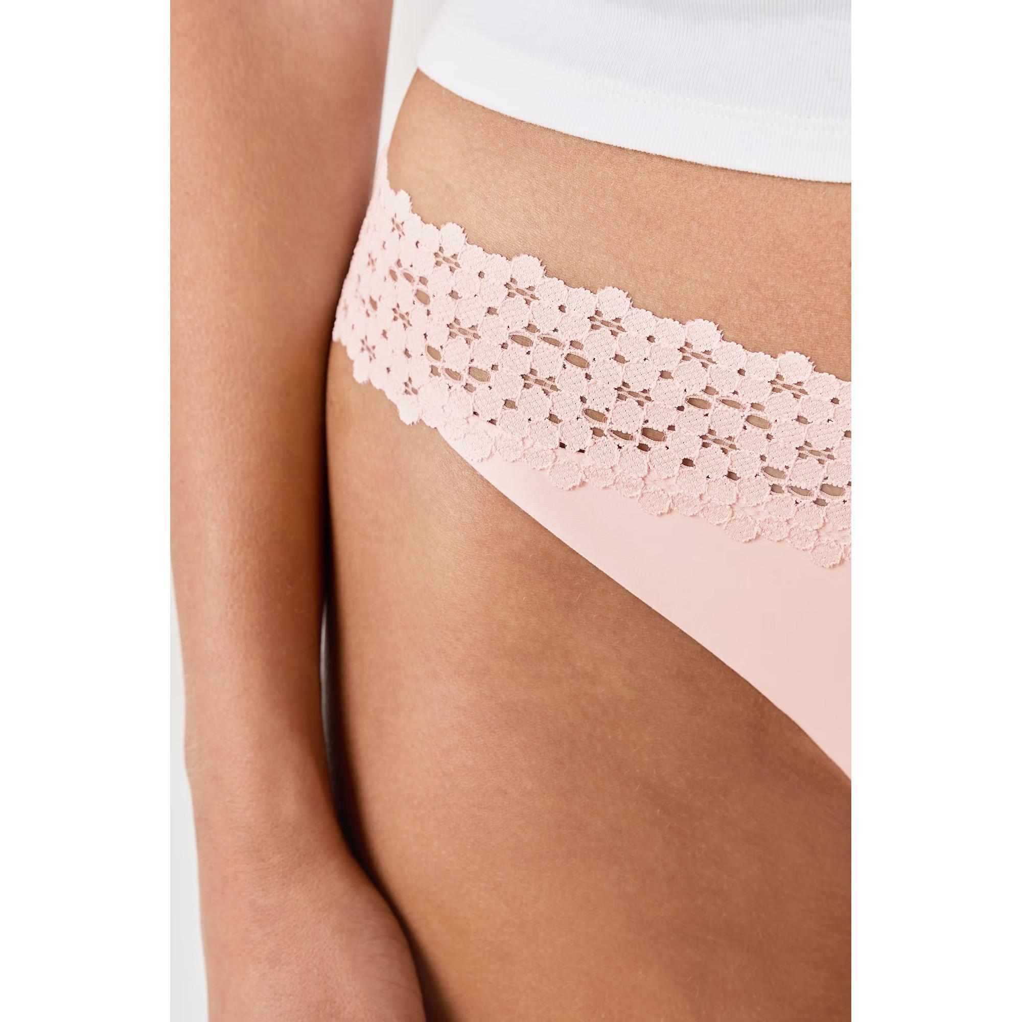 Etam Tanga Spitze Blumenmuster  