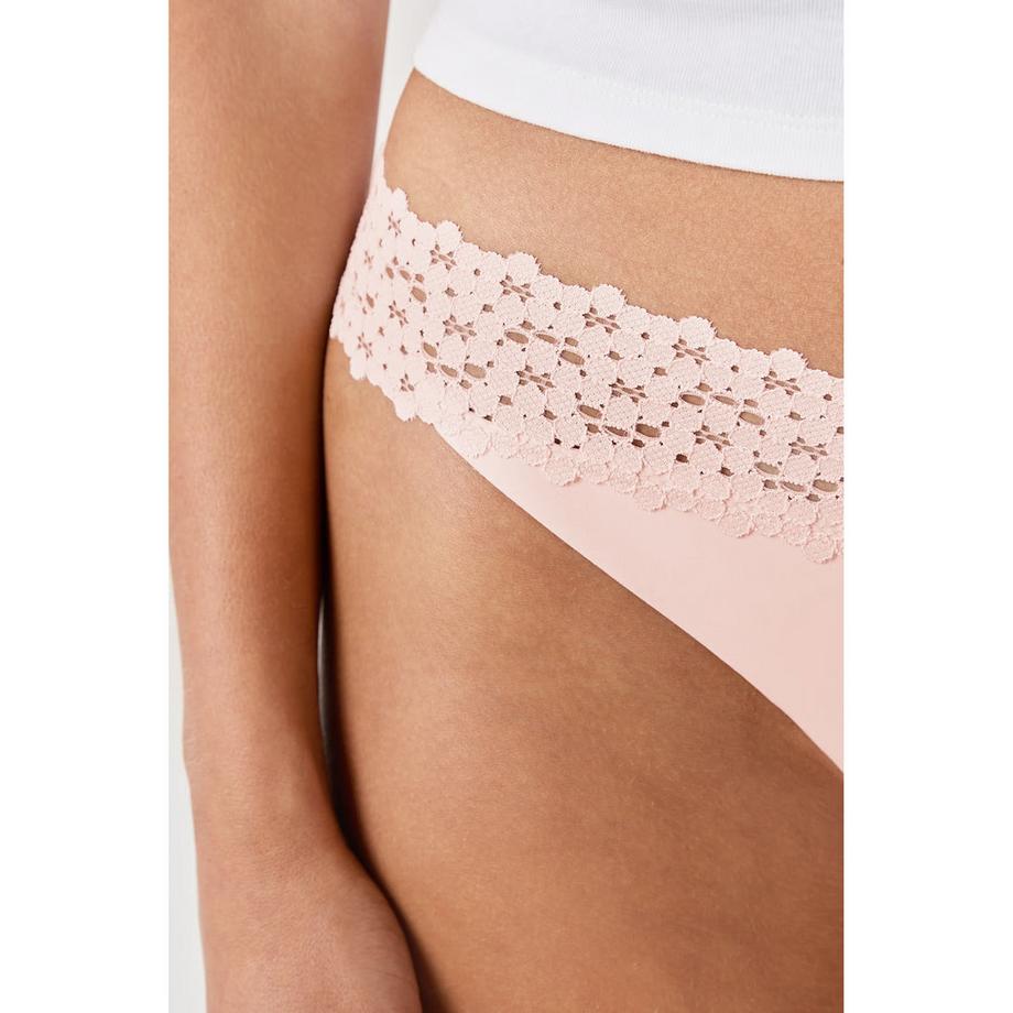 Etam Tanga Pizzo Floreale  