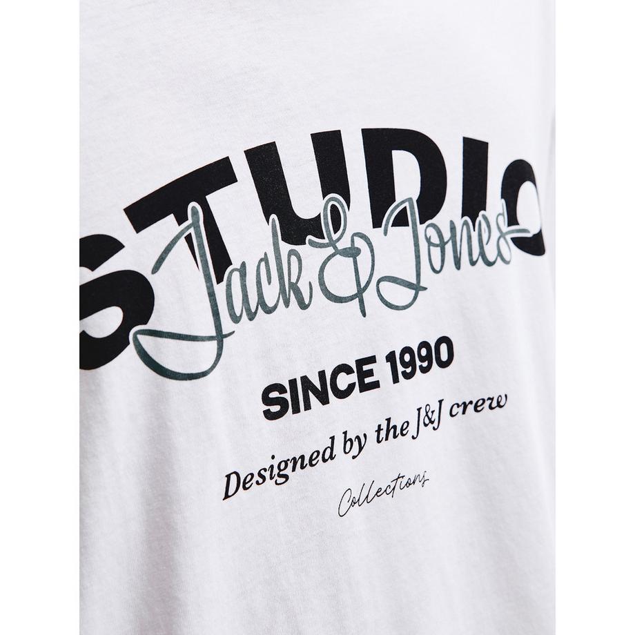 JACK & JONES T-Shirt con Stampa Logo  
