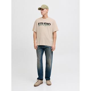 JACK & JONES T-Shirt mit Logo-Print  