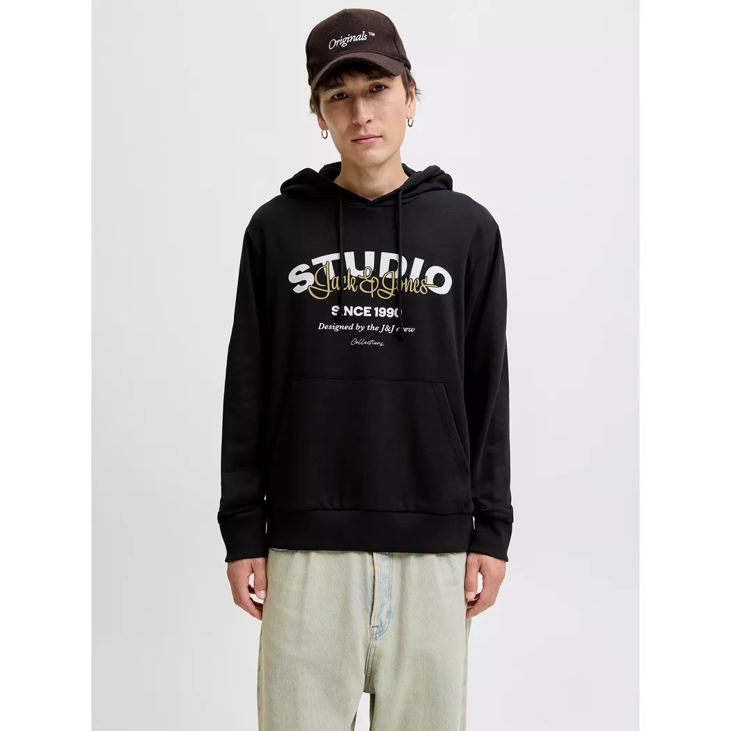 Jack & Jones Sweat-shirt à Zip Star Basic Black XL Homme 4