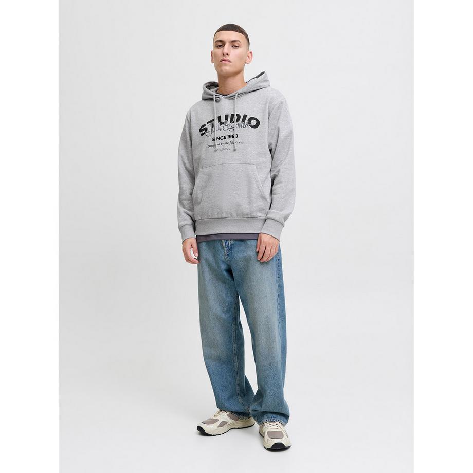 JACK & JONES Hoodie con Stampa  