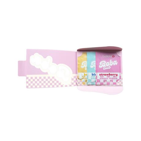 Bubble T  Boba Club – Gesichtsmaske-Set 