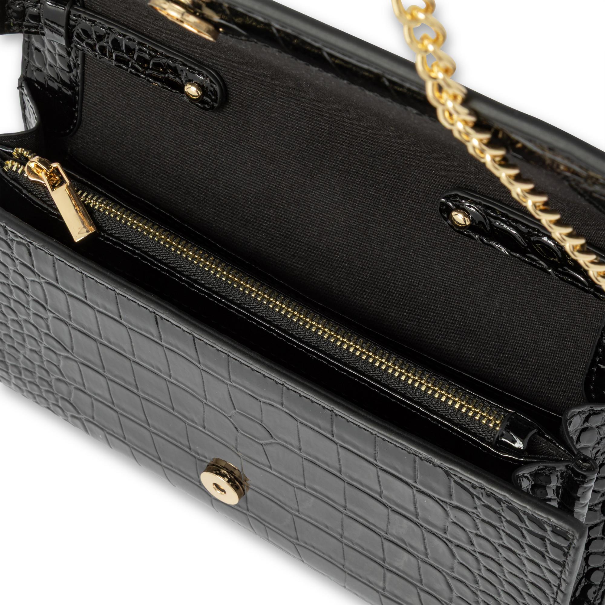 Manor Woman Borsa a mano Effetto Coccodrillo  