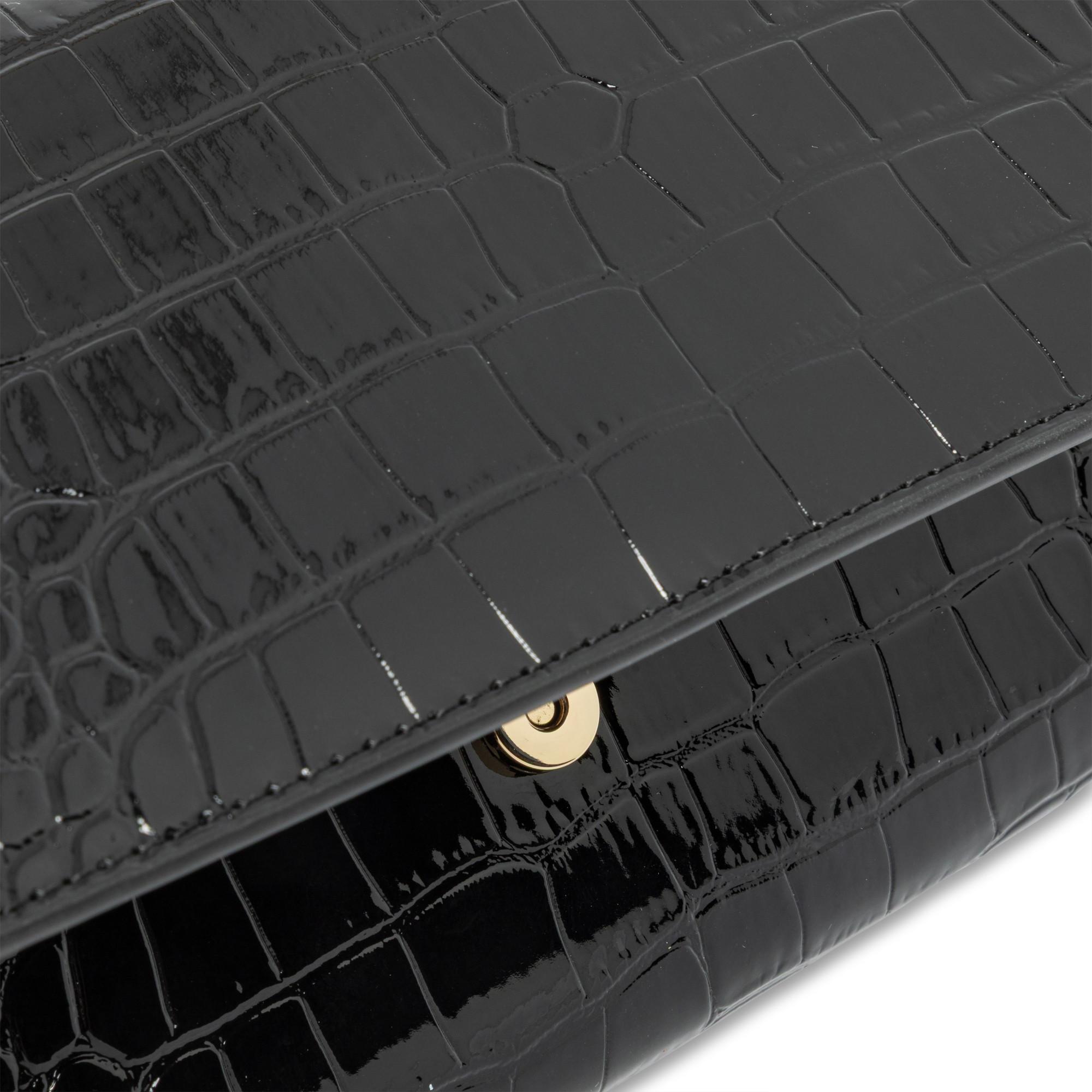 Manor Woman Borsa a mano Effetto Coccodrillo  