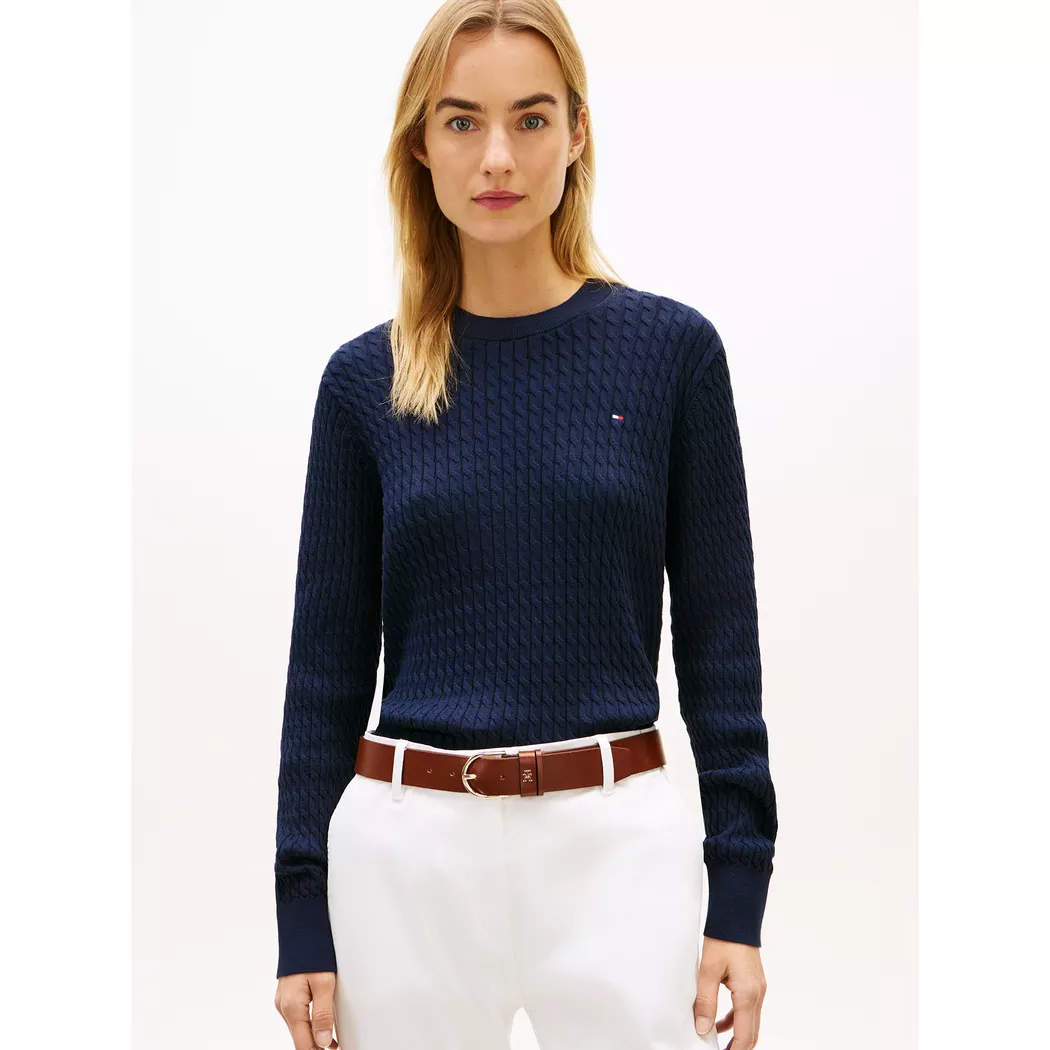 Tommy Hilfiger - Pullover, für Damen, Nachtblau, Größe XL