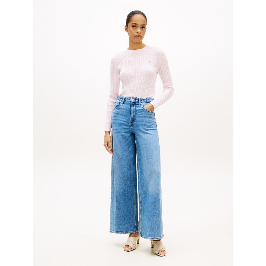 TOMMY HILFIGER Pull en tricot torsadé  