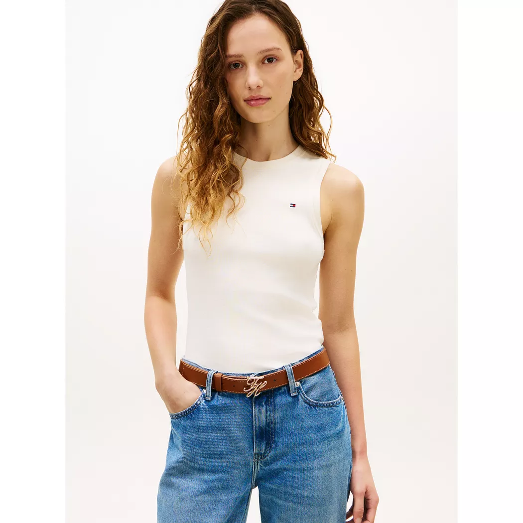 Tommy Hilfiger - Tank Top, für Damen, Beige, Größe XS