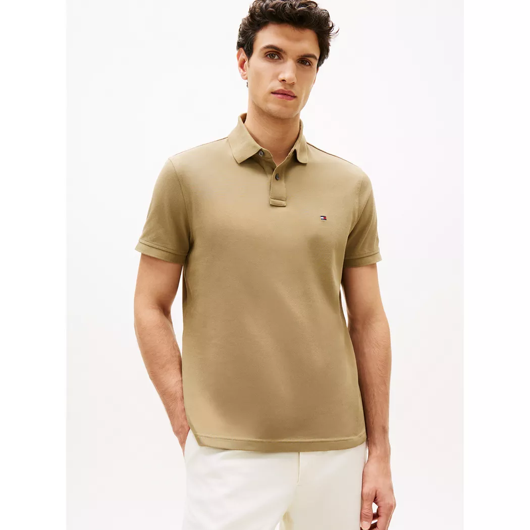 Tommy Hilfiger Poloshirt Regular Fit camel   S herren