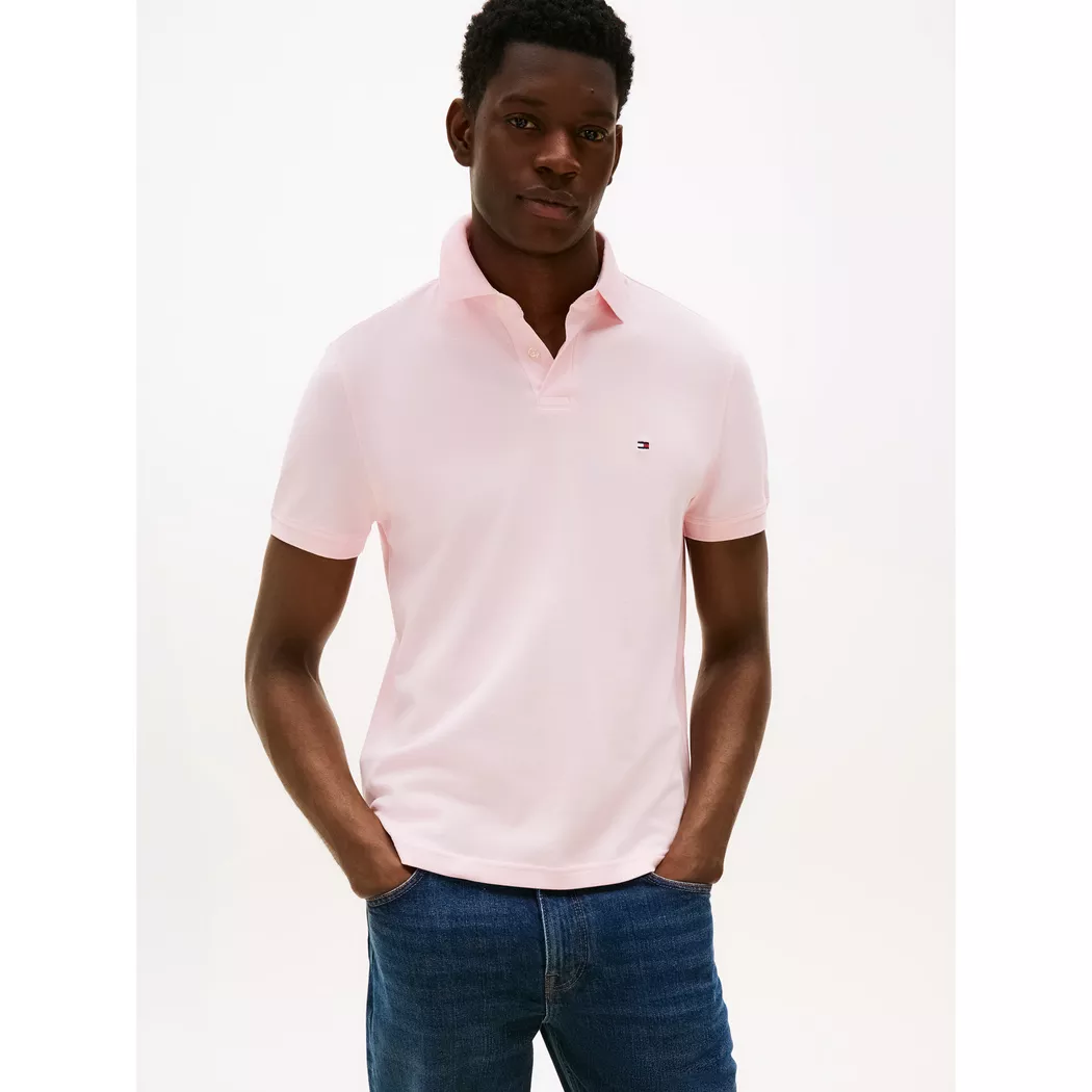 Tommy Hilfiger Polo à Manches Courtes 1985 Regular Fit Pink Lily XL Homme