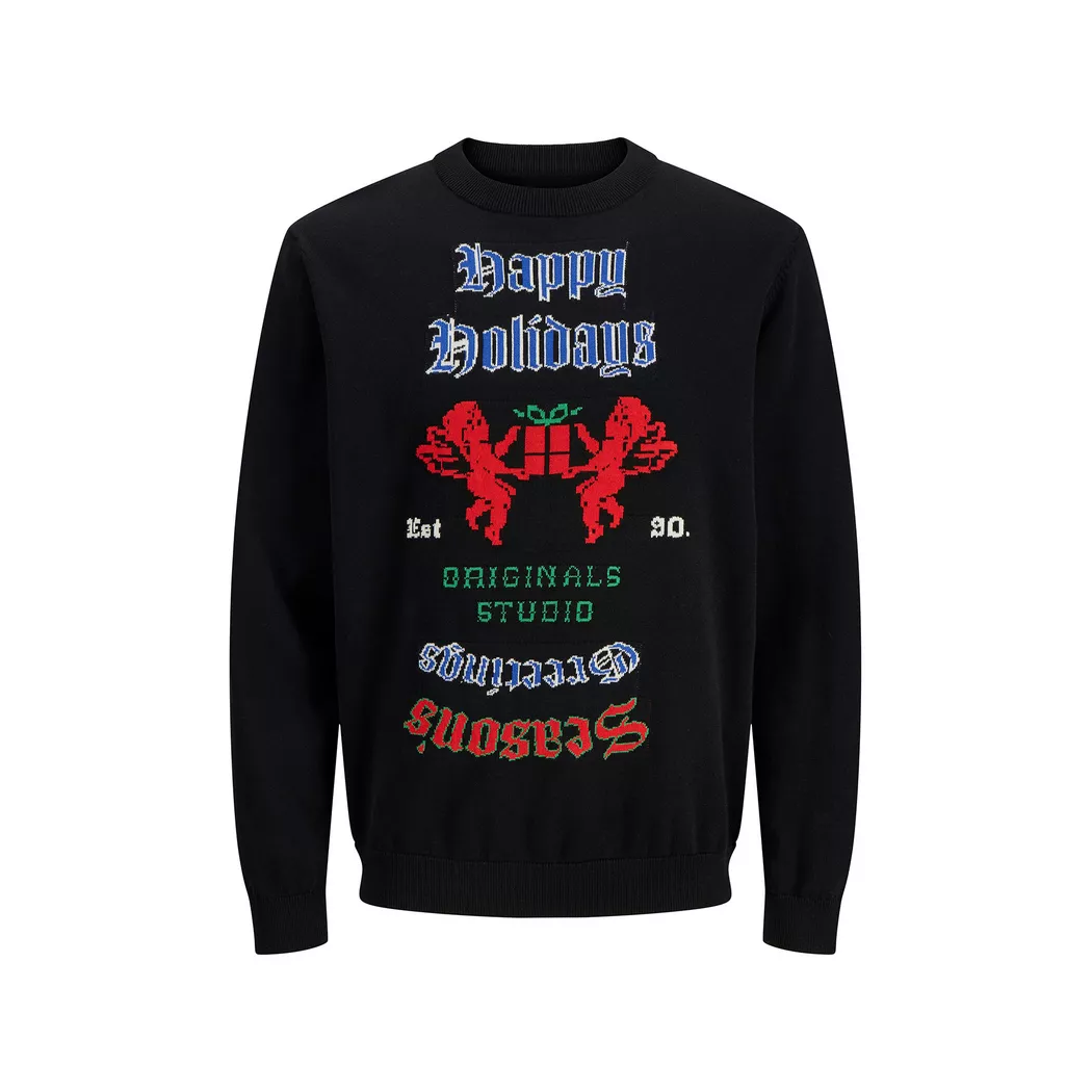 Jack & Jones - Pullover, für Herren, Black, Größe M 3