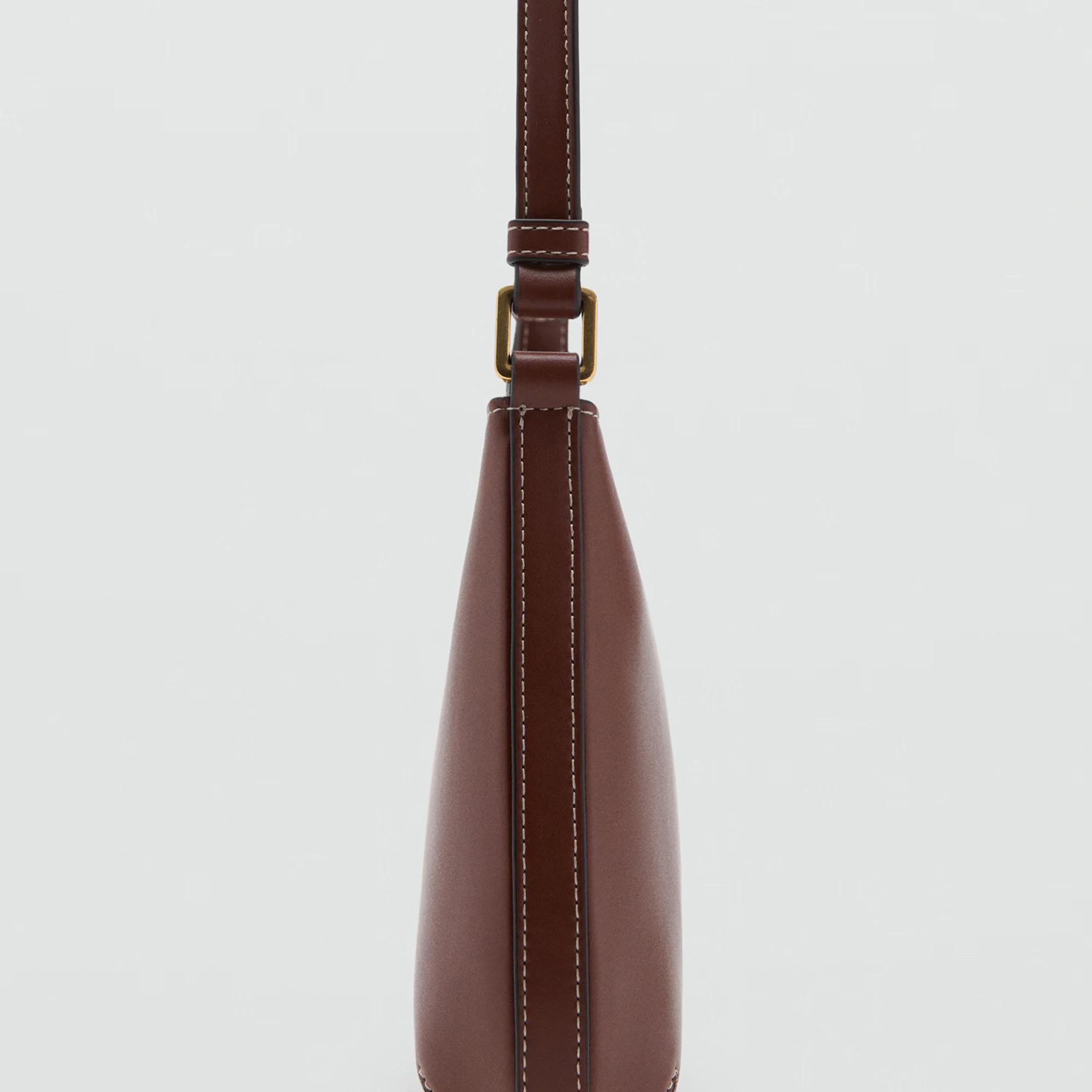 MANGO Romeo Ovale Schultertasche  